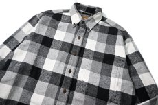 画像2: 90-00s Used St John's Bay Heavy Flannel Shirt (2)