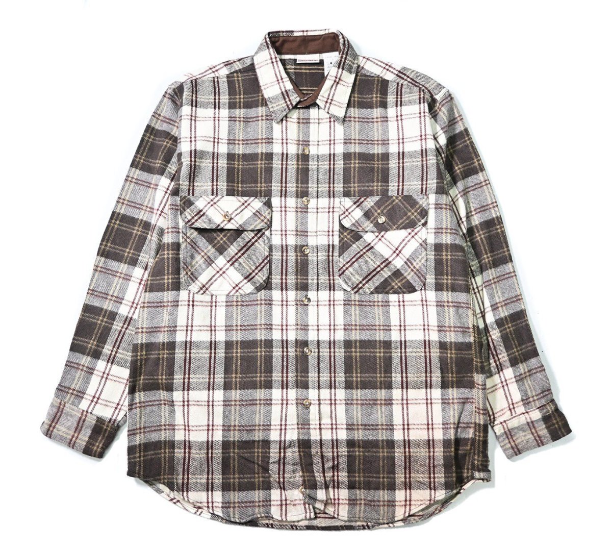 画像1: 90-00s Deadstock Field&Stream Heavy Flannel Shirt (1)