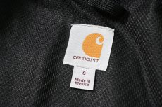 画像5: 18' Deadstock Carhartt Thermal Lined Zip Sweat Hoodie Navy (5)