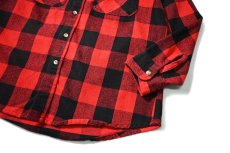 画像3: 80-90s Used Private Property Heavy Flannel Shirt made in USA (3)