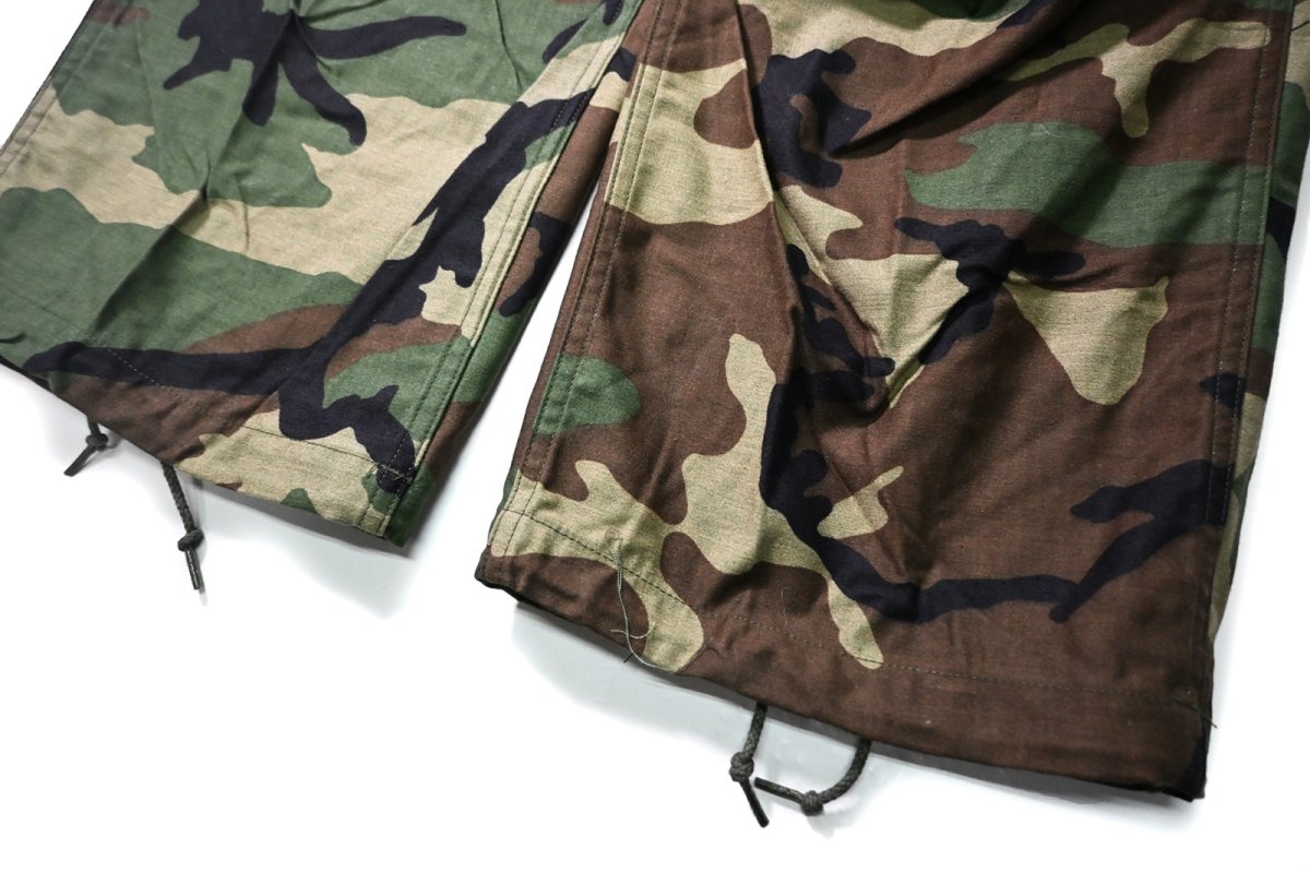 画像3: 80s Deadstock Us Army M-65 Field Pants Woodland Camo (3)