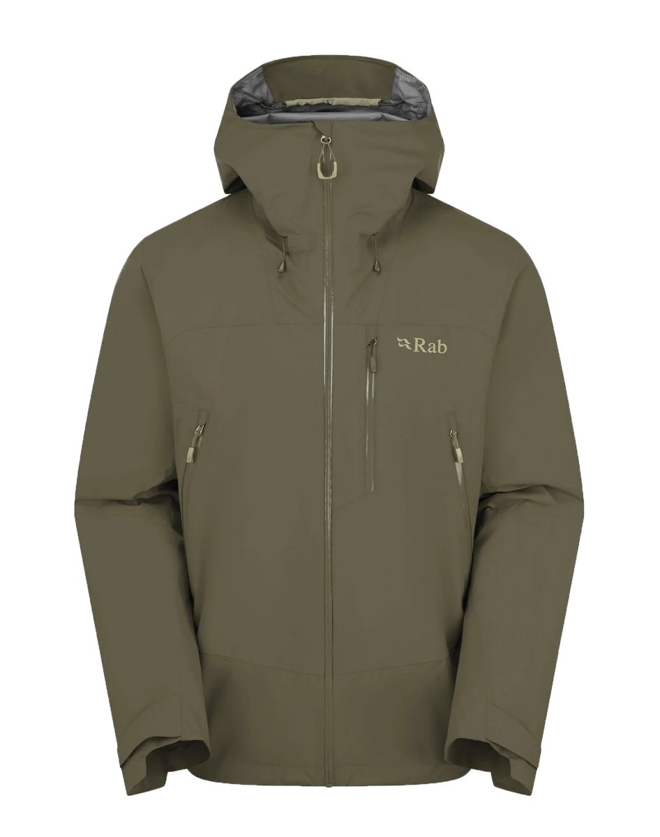 画像1: Rab Downpour Mountain Jacket Army (1)