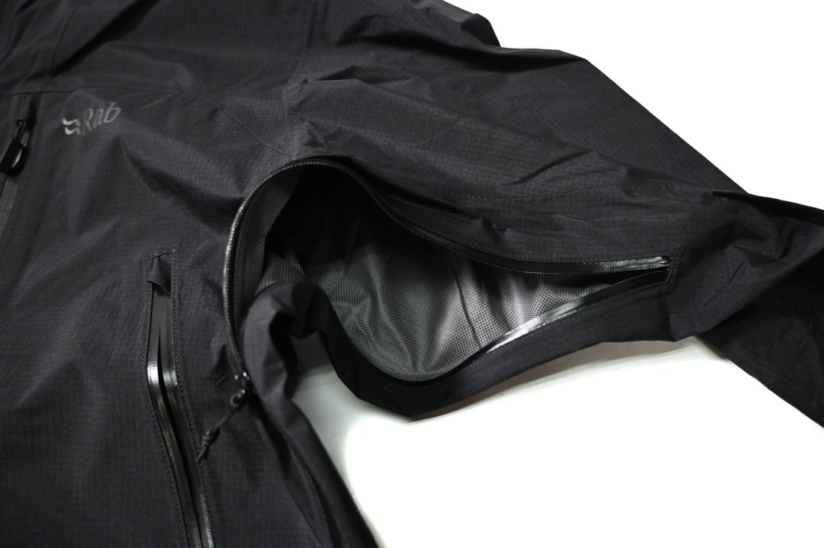 画像3: Rab Downpour Mountain Jacket Black (3)