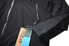画像2: Rab Downpour Mountain Jacket Black (2)