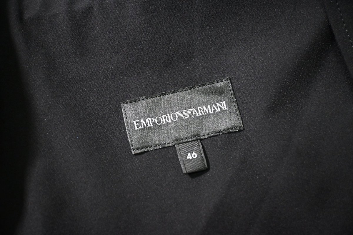 画像4: EMPORIO ARMANI Tailored Jacket Black (4)