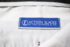 画像6: 00s Used Levi's Action Slacks Charcoal (6)