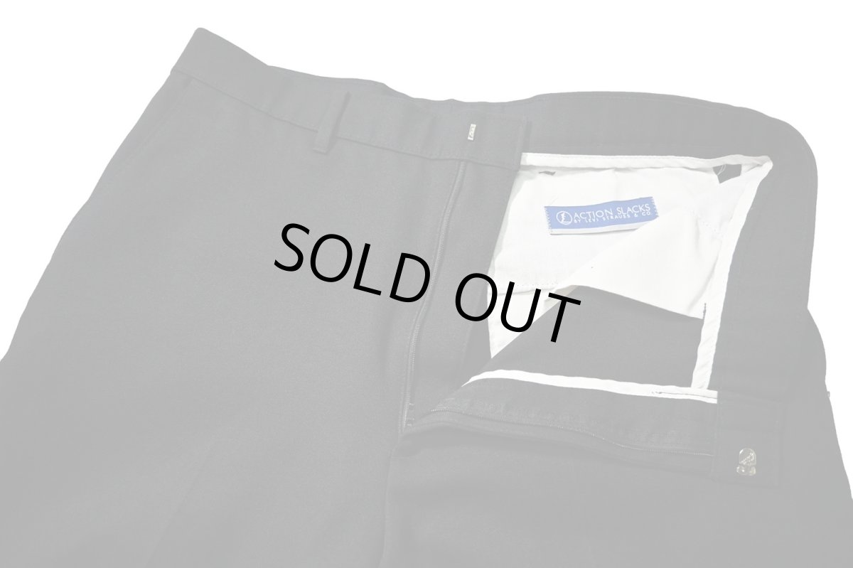 画像5: 00s Used Levi's Action Slacks Black (5)