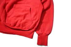 画像3: 90s Used Champion × Lands' End Reverse Weave Sweat Hoodie Red made in USA (3)