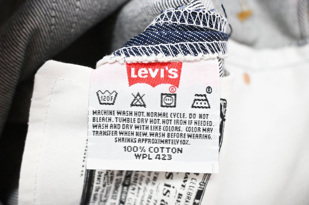 画像9: 07' Deadstock Levi's 501 Denim Pants リーバイス (9)