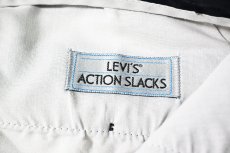 画像6: 90s Used Levi's Action Slacks Navy (6)