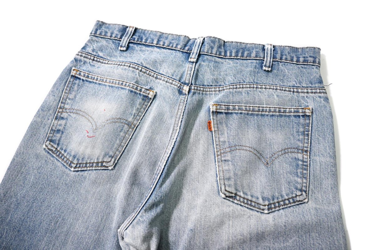 画像4: 81' Used Levi's 646 Denim Pants Cut Off made in USA リーバイス (4)