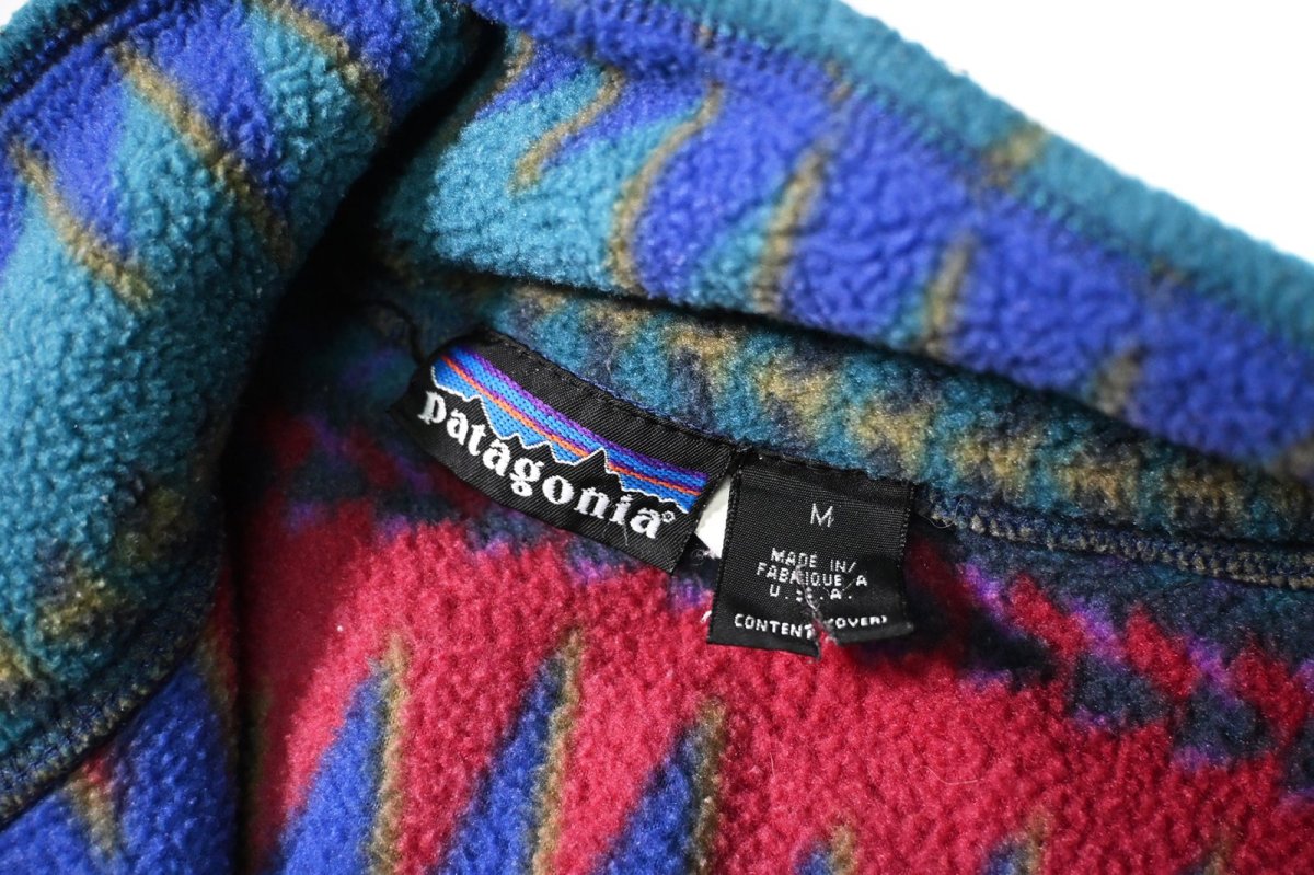 画像5: 96' Used patagonia Lightweight Synchilla Sweater made in USA パタゴニア (5)