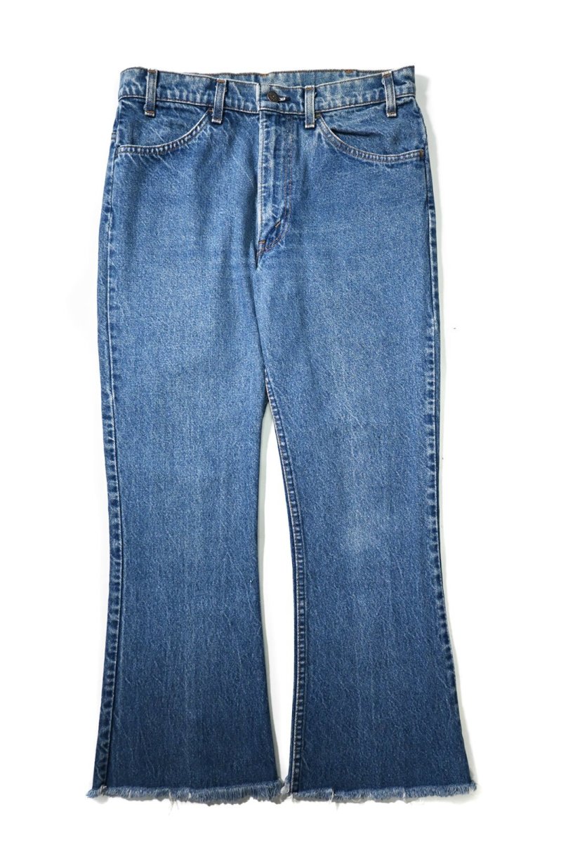 画像1: 83' Used Levi's 646 Denim Pants Cut Off made in USA リーバイス (1)