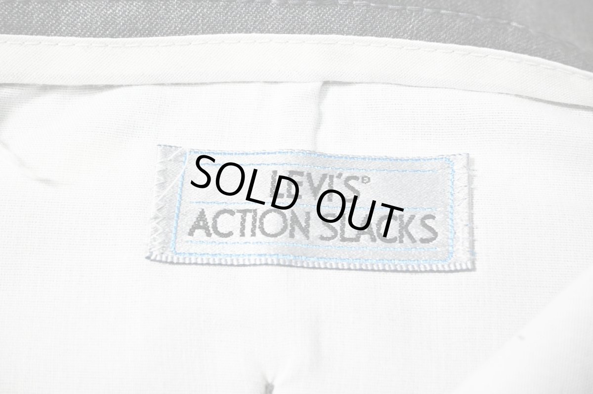 画像6: 90s Used Levi's Action Slacks Grey made in USA (6)