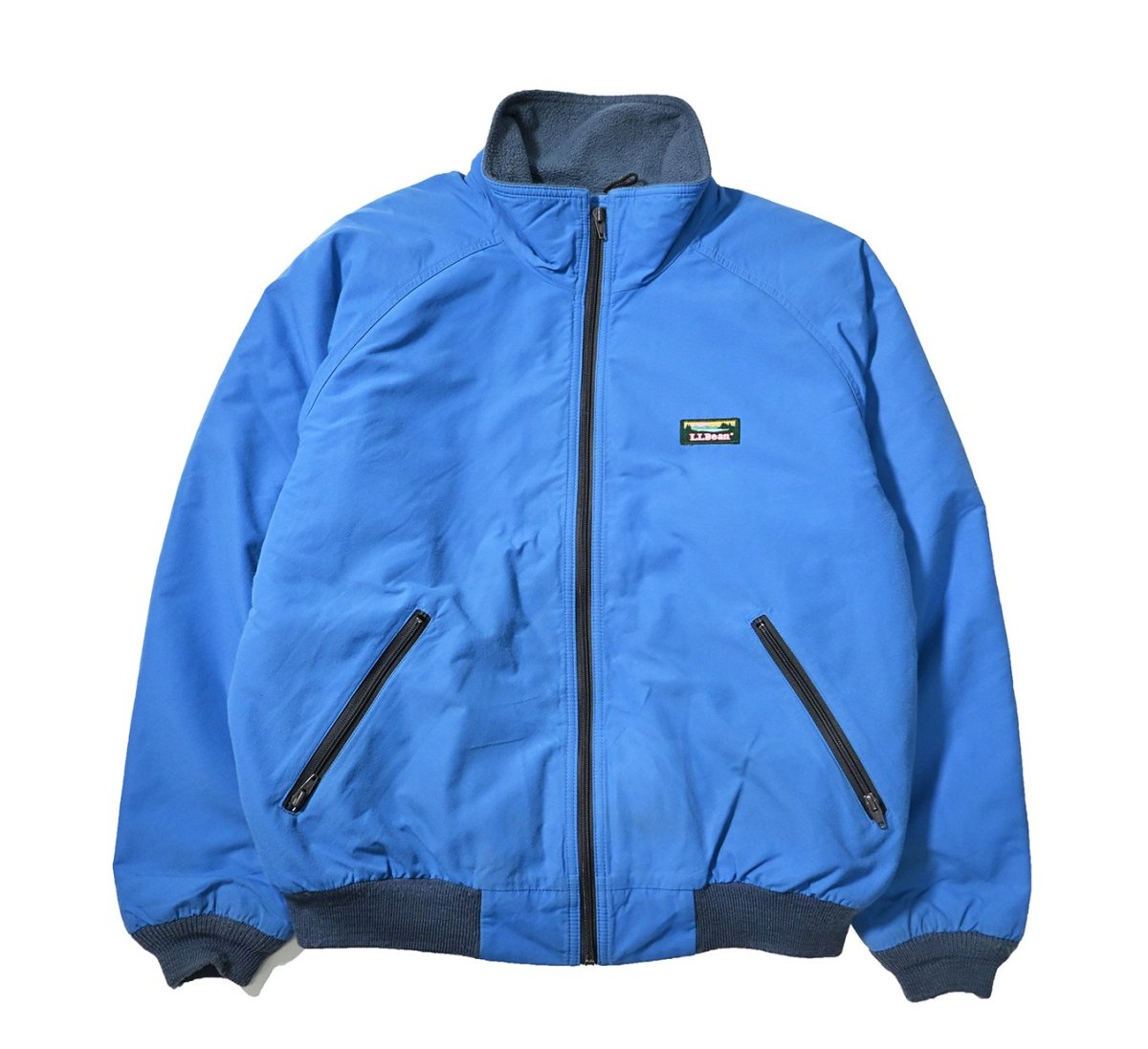 画像1: 80-90s Used L.L.Bean Shelled Fleece Jacket made in USA (1)
