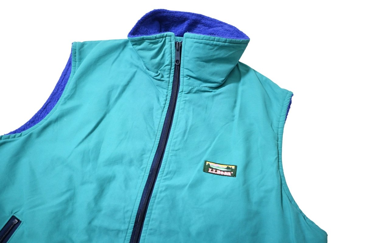 画像3: 80-90s Used L.L.Bean Shelled Fleece Vest made in USA (3)