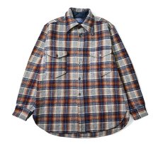 画像1: 70s Used Pendleton Wool Shirt made in USA (1)