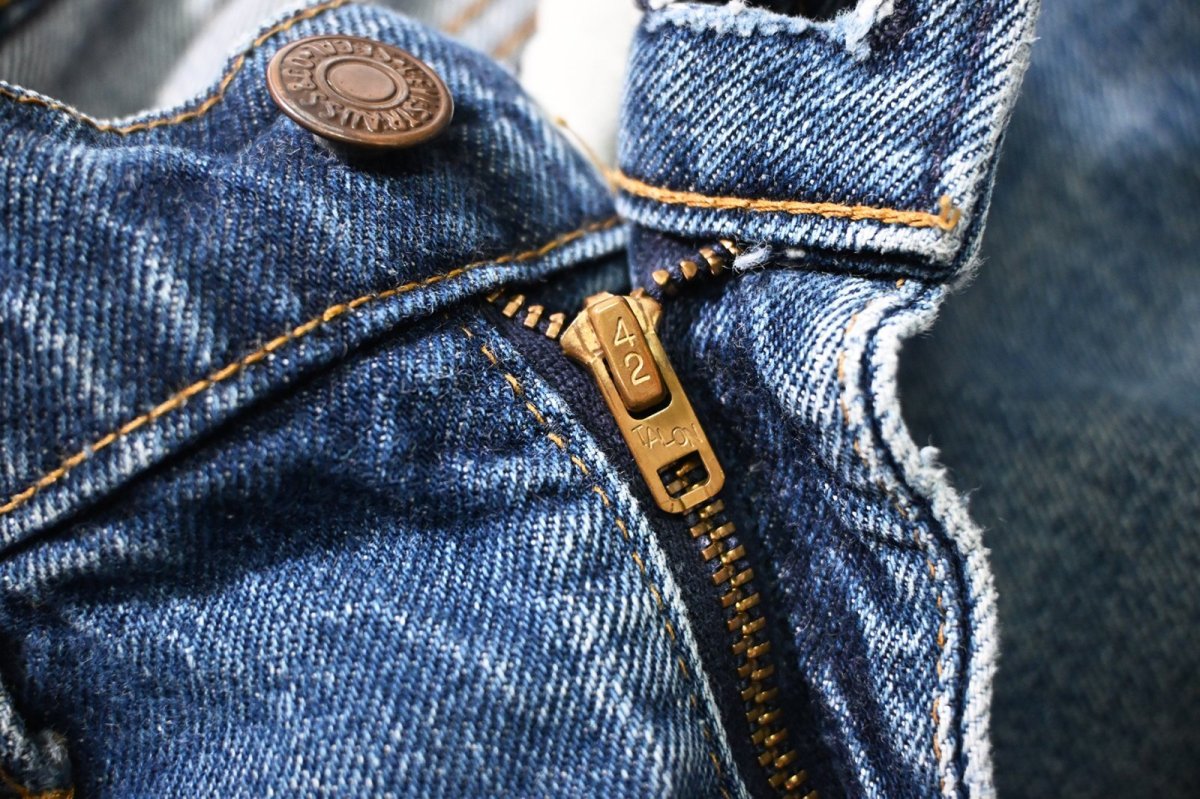 画像6: 70s Used Levi's 646 Denim Pants made in USA リーバイス (6)