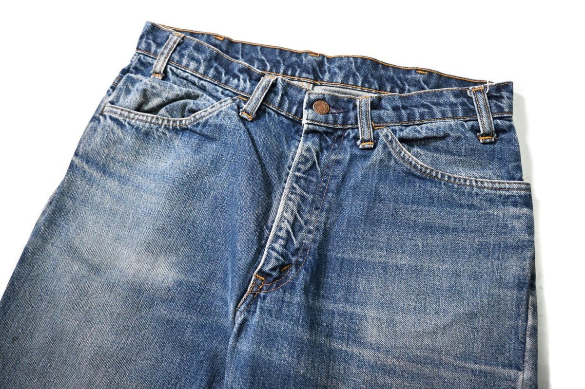 画像2: 70s Used Levi's 646 Denim Pants made in USA リーバイス (2)