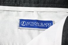 画像6: 00s Used Levi's Action Slacks Charcoal (6)