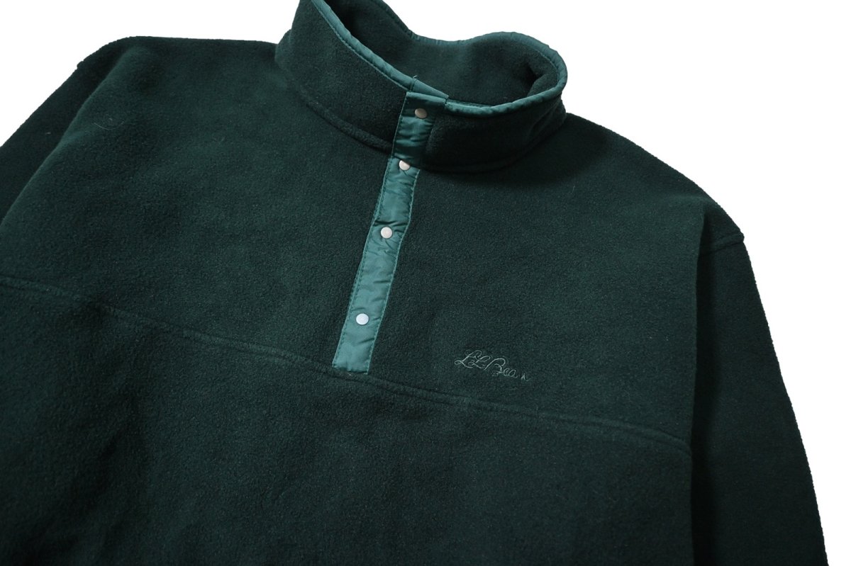 画像2: 80-90s Deadstock L.L.Bean Fleece Pullover made in USA (2)