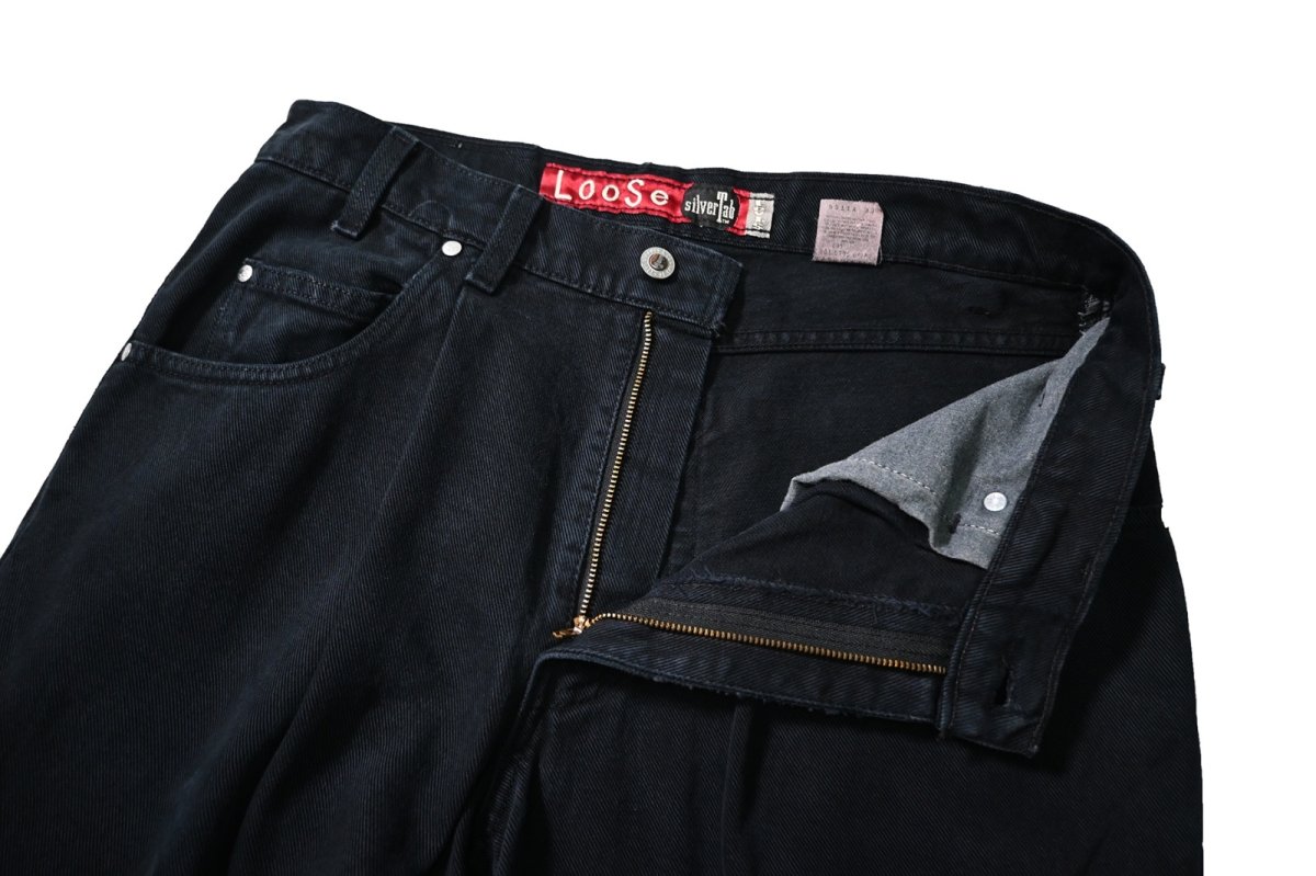 画像5: 96' Used Levi's Silver Tab Loose Denim Pants made in USA リーバイス (5)