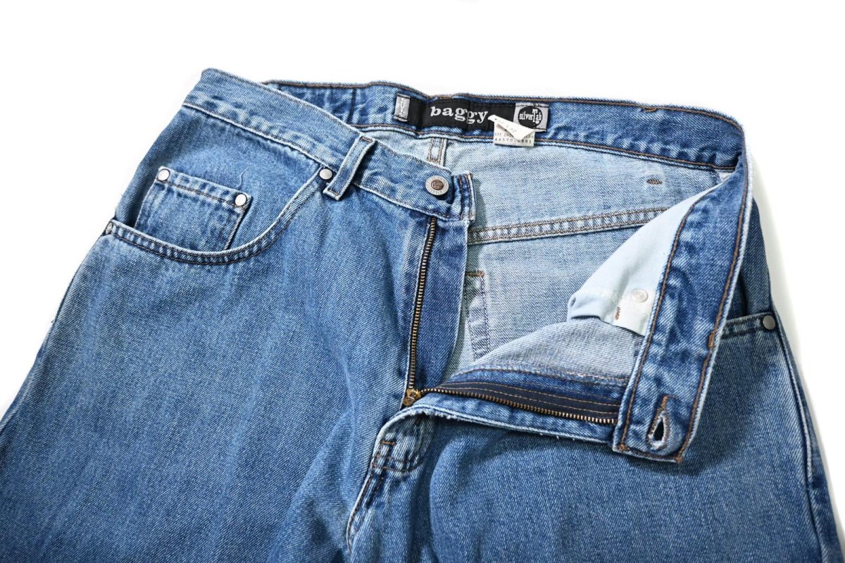 画像5: 00' Used Levi's Silver Tab Baggy Denim Pants リーバイス (5)