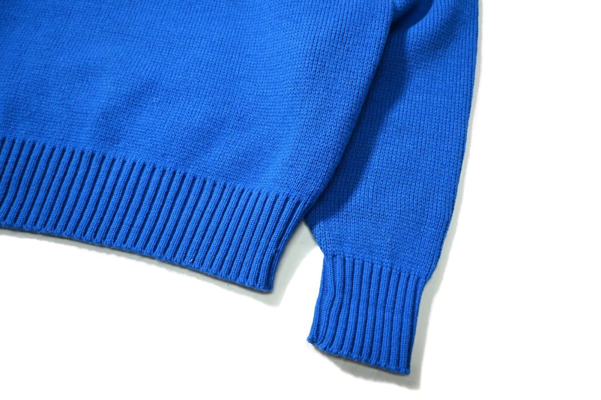 画像4: 90s Used Cliff Engle NFL Knit Sweater "Detroit Lions" made in USA (4)