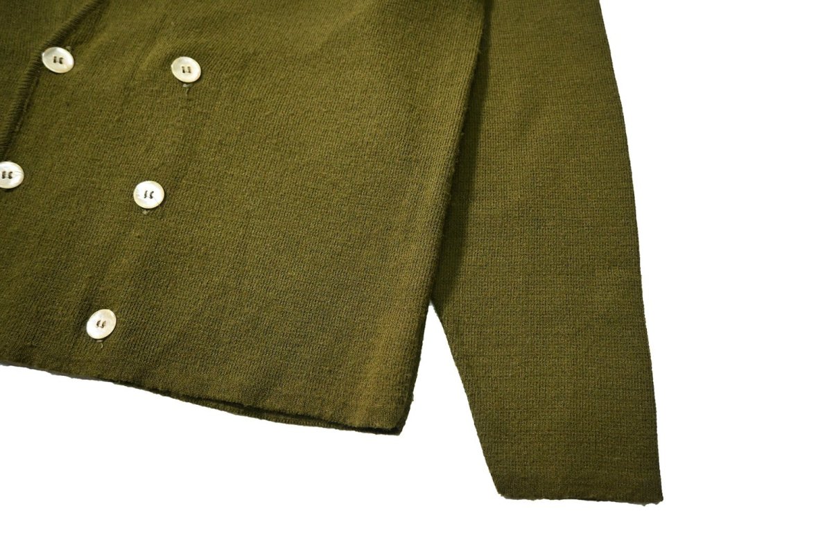 画像3: 60s Used Harridge Row Acrylic Knit Cardigan (3)