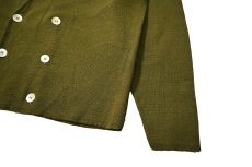 画像3: 60s Used Harridge Row Acrylic Knit Cardigan (3)