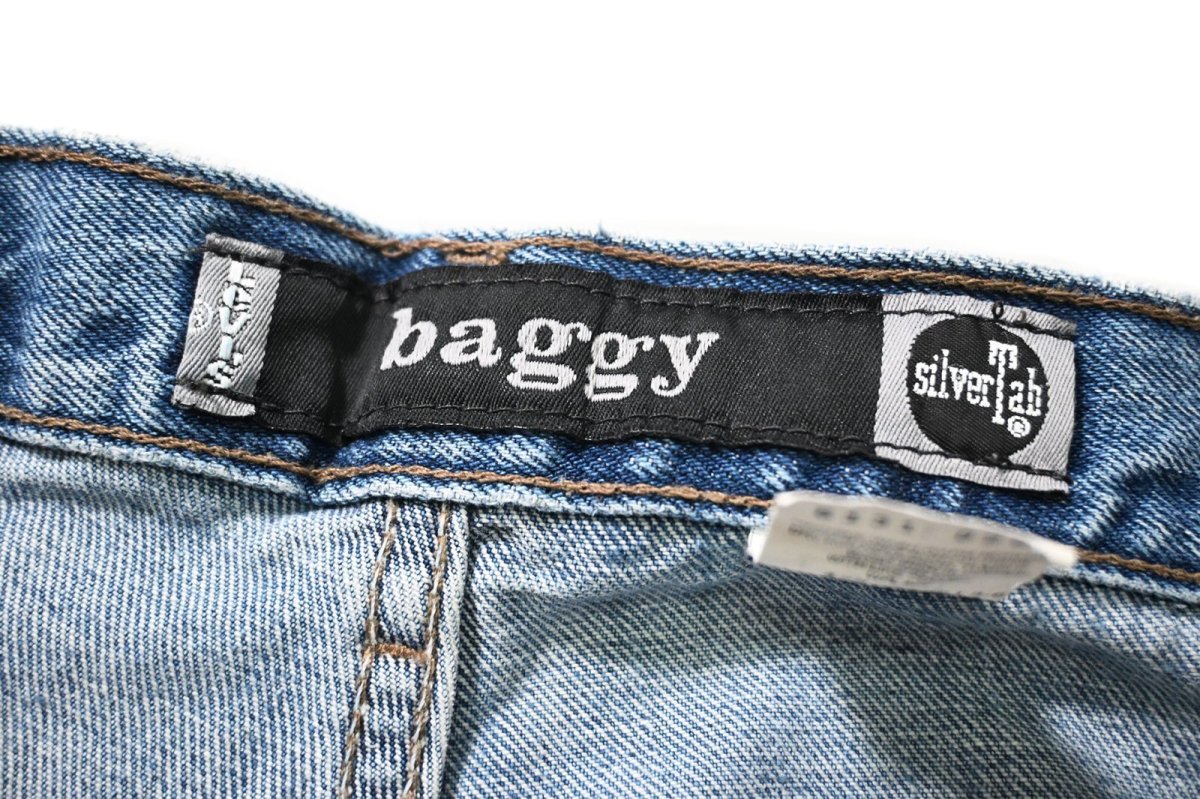 画像6: 00' Used Levi's Silver Tab Baggy Denim Pants リーバイス (6)