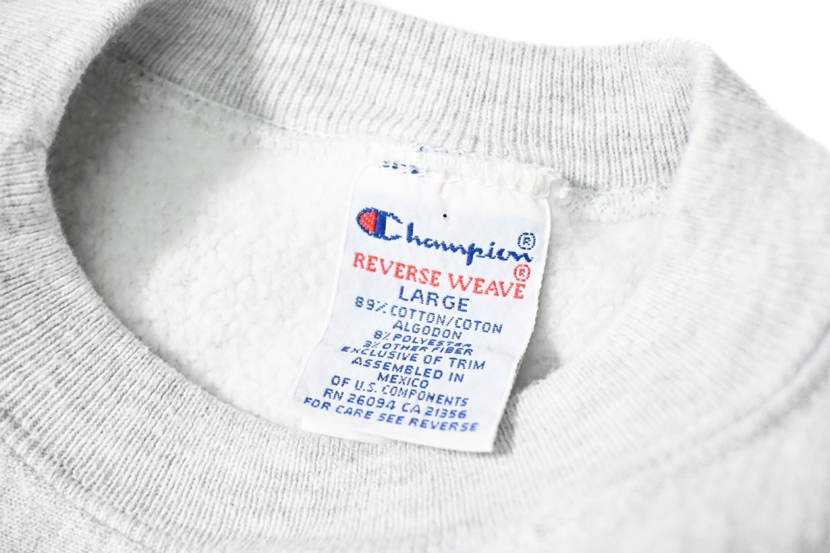 画像4: 90-00s Used Champion Reverse Weave Sweat Shirt 目無し (4)