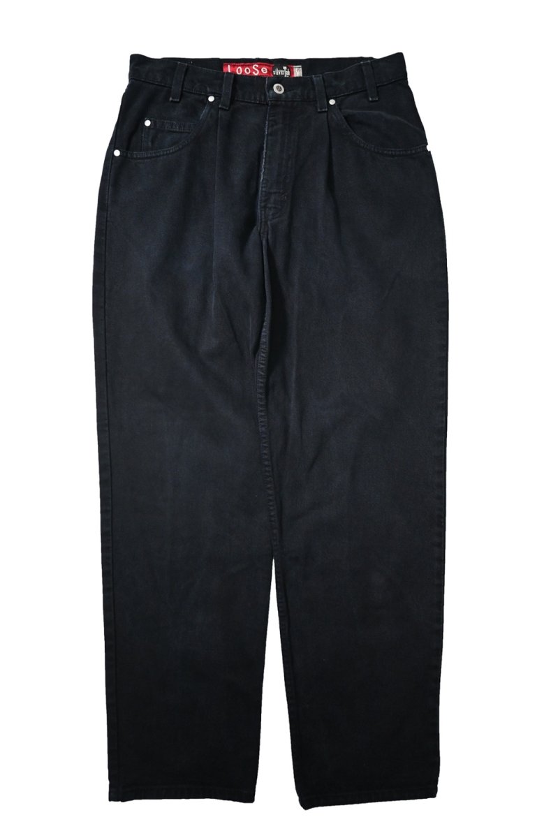 画像1: 96' Used Levi's Silver Tab Loose Denim Pants made in USA リーバイス (1)