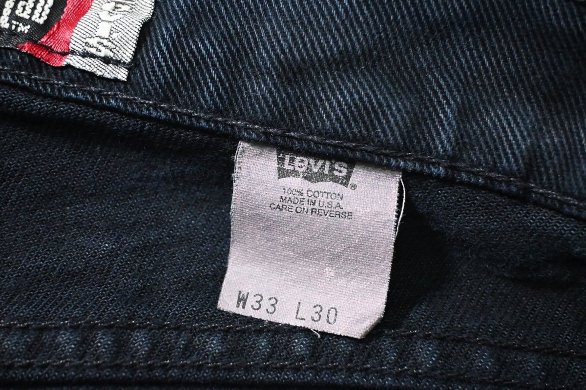 画像7: 96' Used Levi's Silver Tab Loose Denim Pants made in USA リーバイス (7)