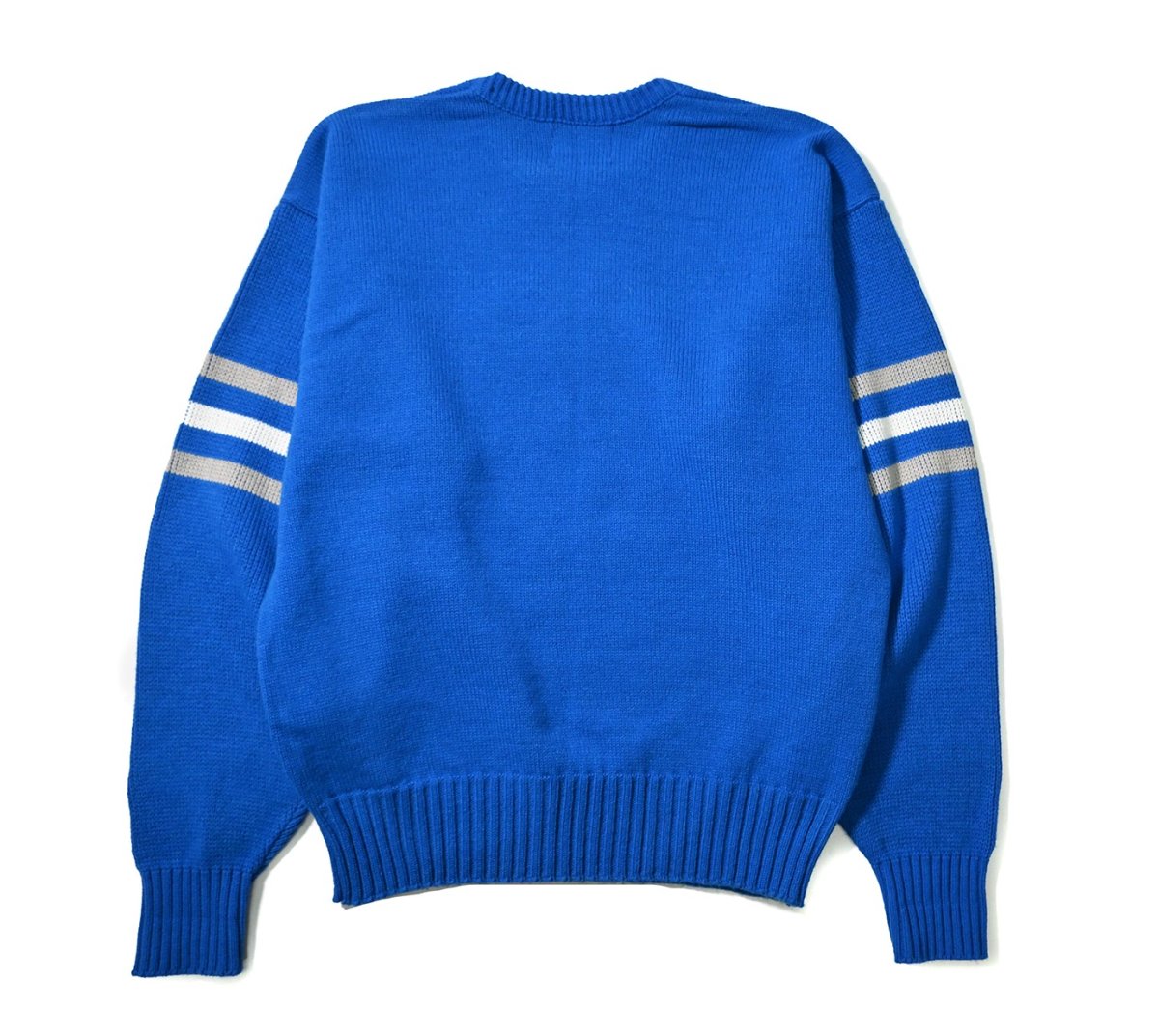 画像2: 90s Used Cliff Engle NFL Knit Sweater "Detroit Lions" made in USA (2)