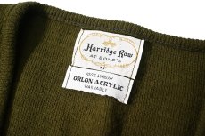 画像4: 60s Used Harridge Row Acrylic Knit Cardigan (4)