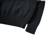 画像4: 90s Used Cliff Engle NFL Knit Sweater "Oakland Raiders" made in USA (4)