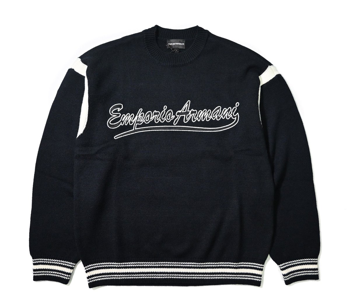画像1: EMPORIO ARMANI Knit Sweater (1)