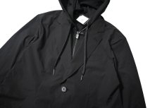 画像2: ARMANI EXCHANGE Hooded Tailored Jacket Black (2)