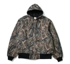 画像1: 90s Used Carhartt Thermal Lined Active Jacket Mossy Oak made in USA (1)