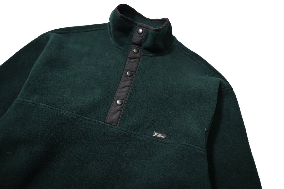 画像2: 90s Used Woolrich Polartec Fleece Pullover (2)