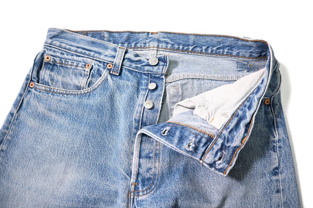画像6: 89' Used Levi's 501 Denim Pants made in USA リーバイス (6)