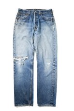 画像1: 01' Used Levi's 501 Denim Pants made in USA リーバイス (1)