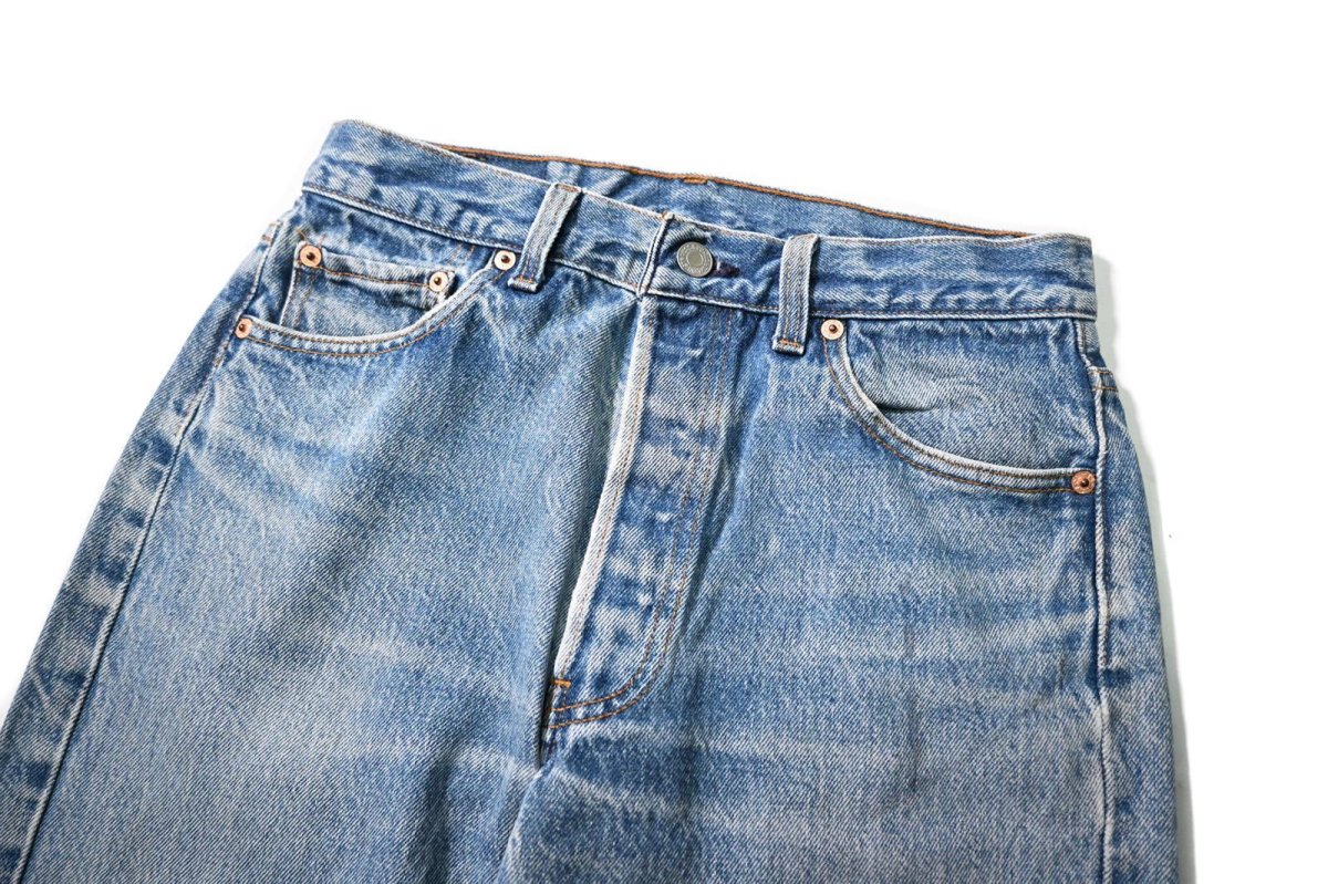 画像2: 93' Used Levi's 501 Denim Pants made in USA リーバイス (2)