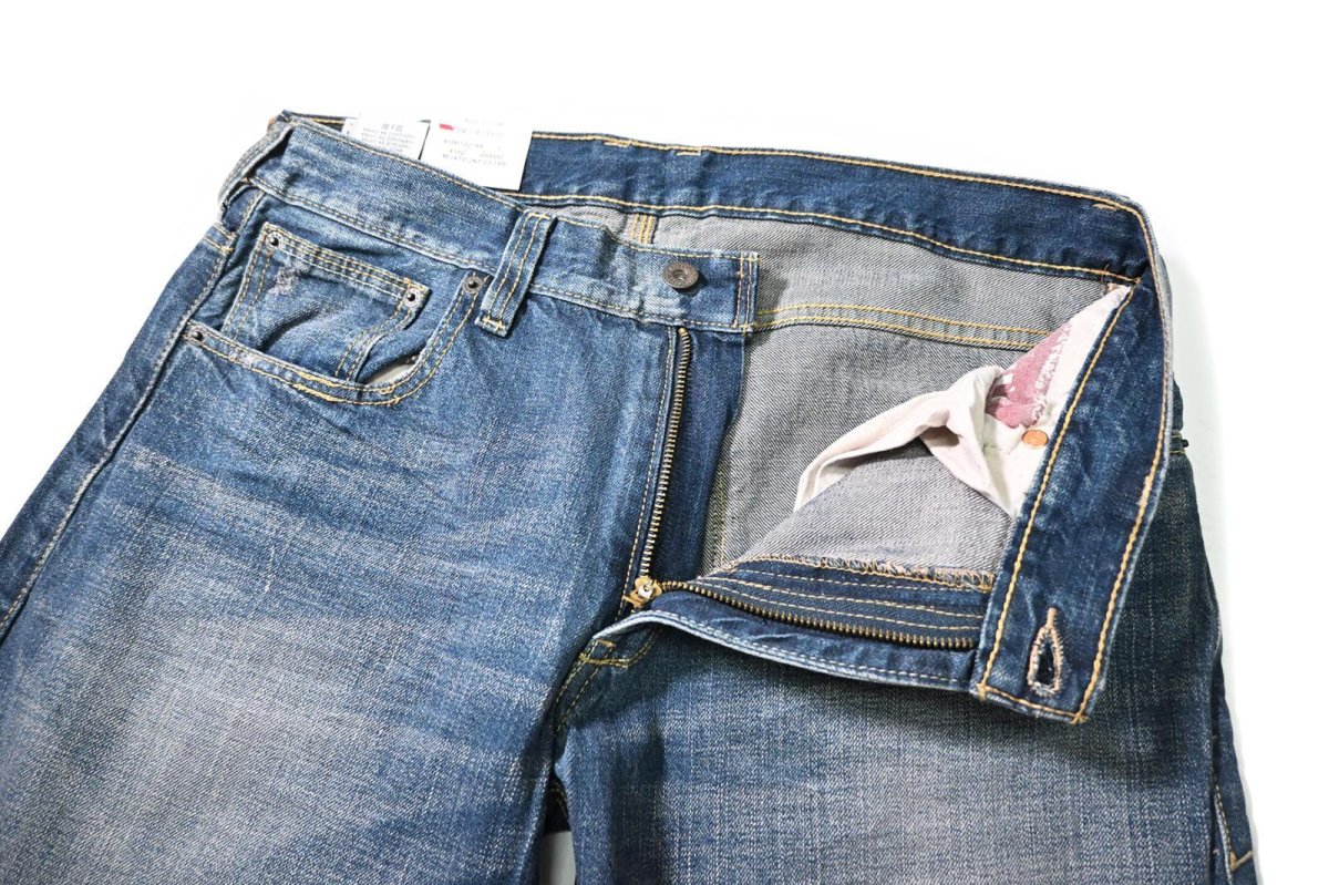 画像6: 00s Deadstock Levi's 514 Denim Pants Slim Straight #0006 リーバイス (6)