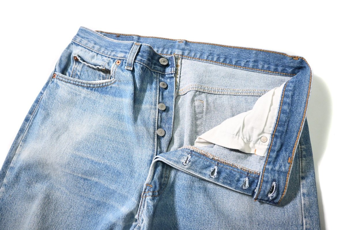 画像6: 92' Used Levi's 501 Denim Pants made in USA リーバイス (6)