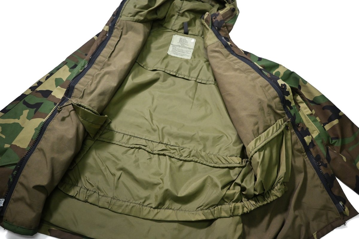 画像6: 94' Used Us Army ECWCS Gen1 GORE-TEX Parka Woodland Camo (6)