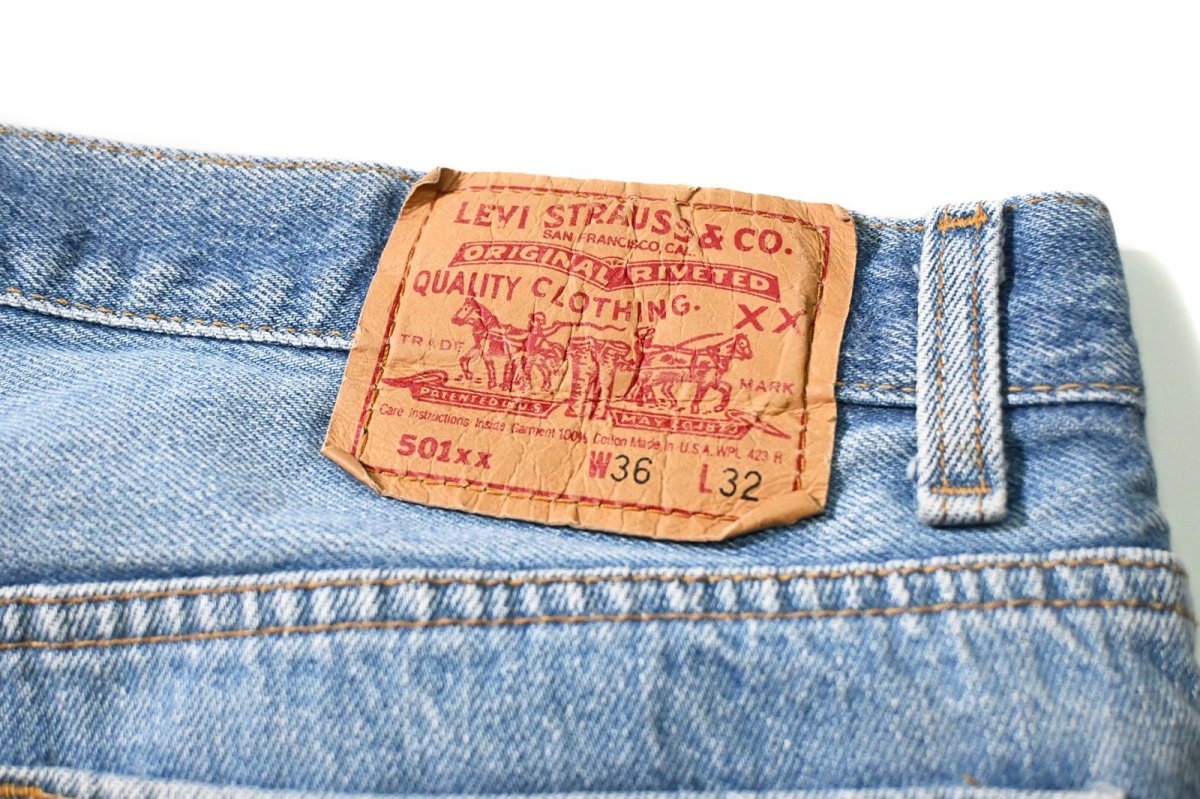 画像5: 92' Used Levi's 501 Denim Pants made in USA リーバイス (5)