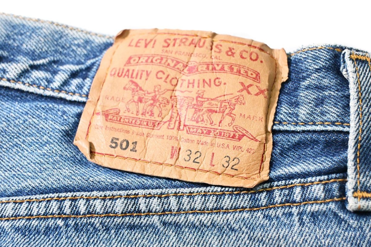 画像6: 01' Used Levi's 501 Denim Pants made in USA リーバイス (6)