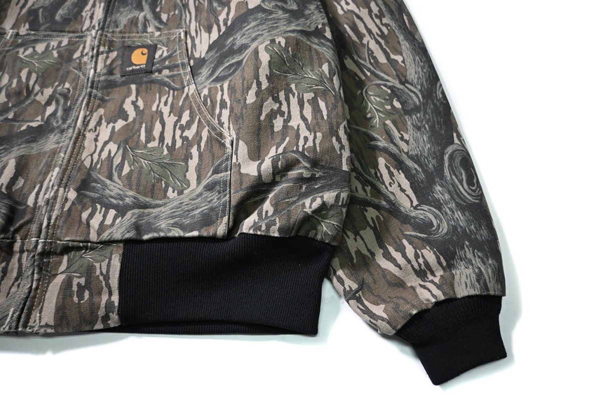 画像4: 90s Used Carhartt Thermal Lined Active Jacket Mossy Oak made in USA (4)